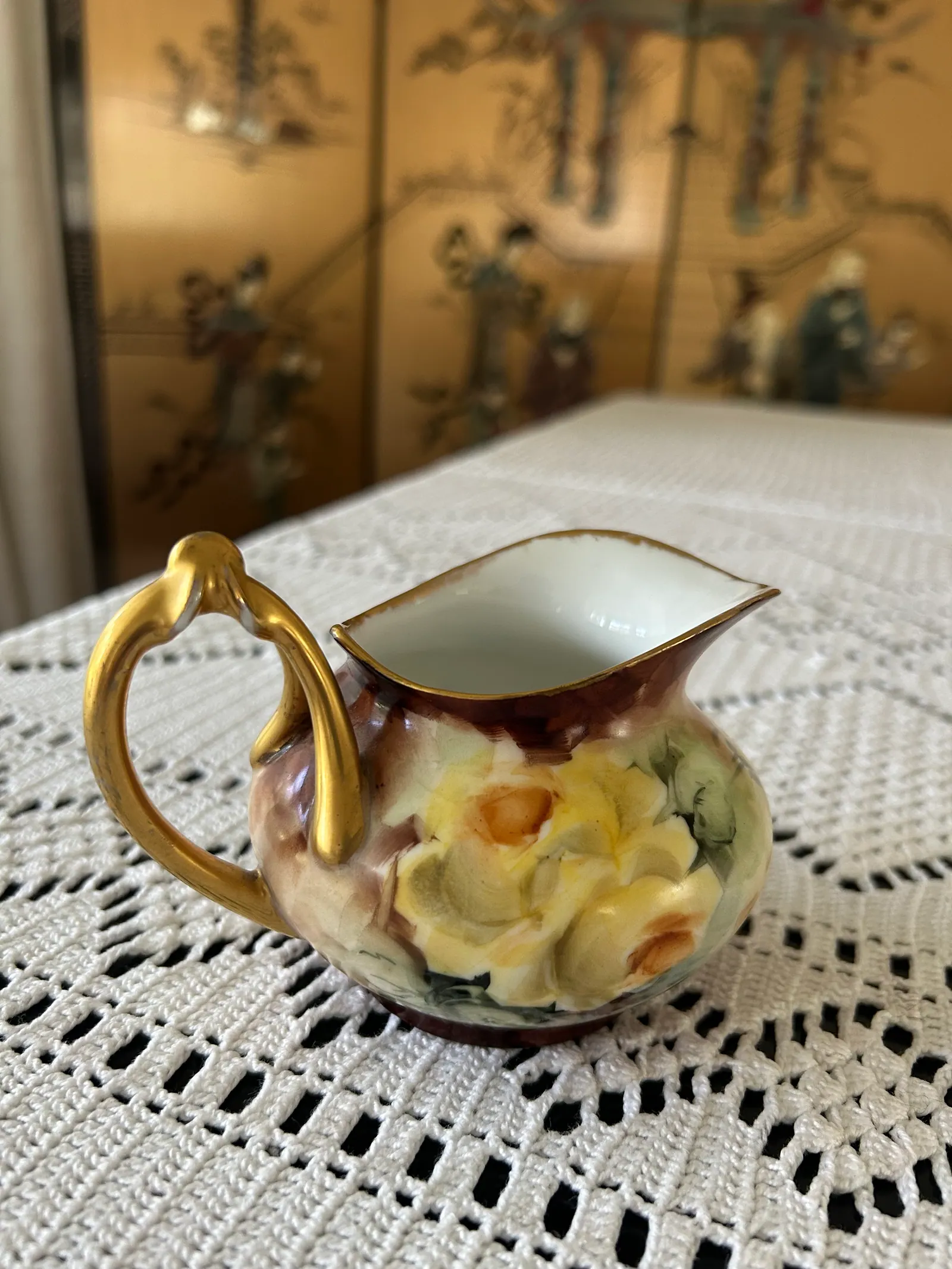 Hand-Painted Bavaria Floral Tea Service thumbnail 14