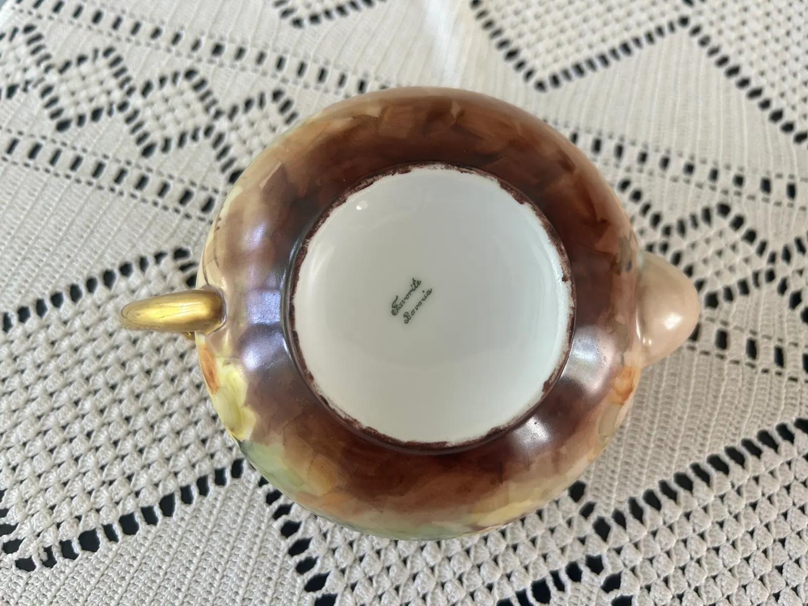 Hand-Painted Bavaria Floral Tea Service thumbnail 8