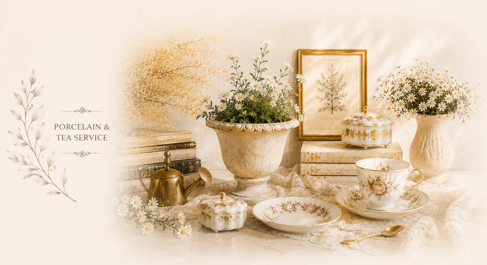 Porcelain & Tea Service featured piece