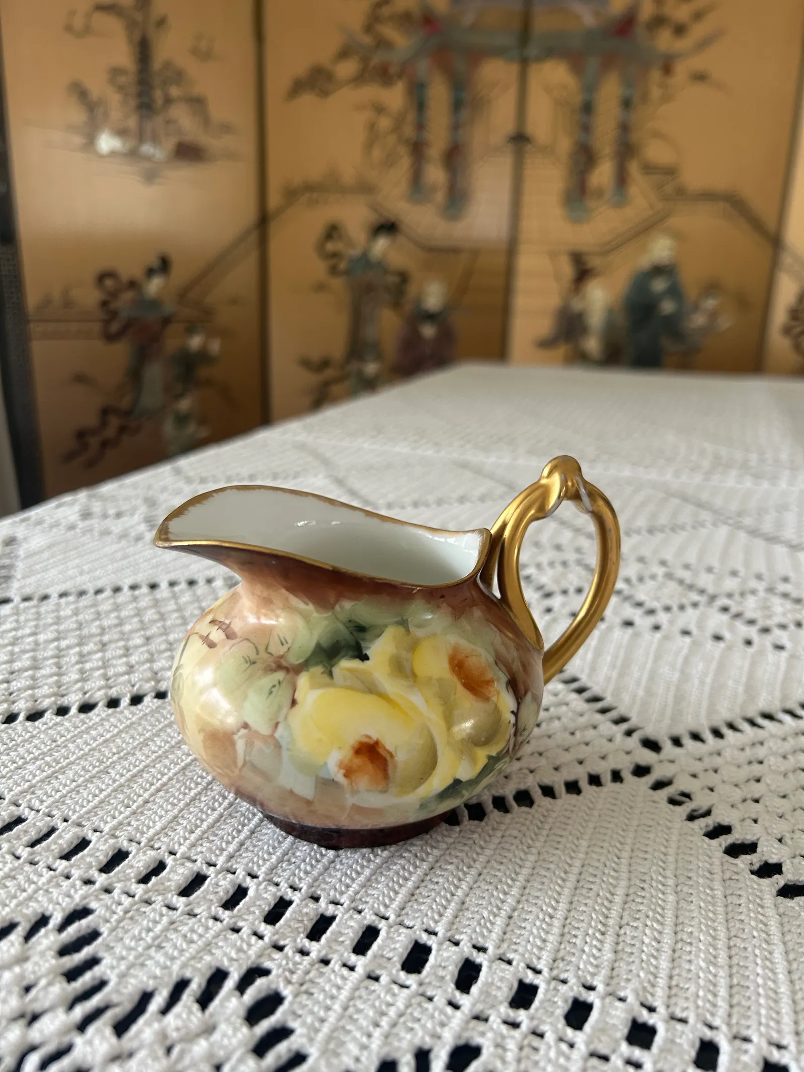 Hand-Painted Bavaria Floral Tea Service thumbnail 13