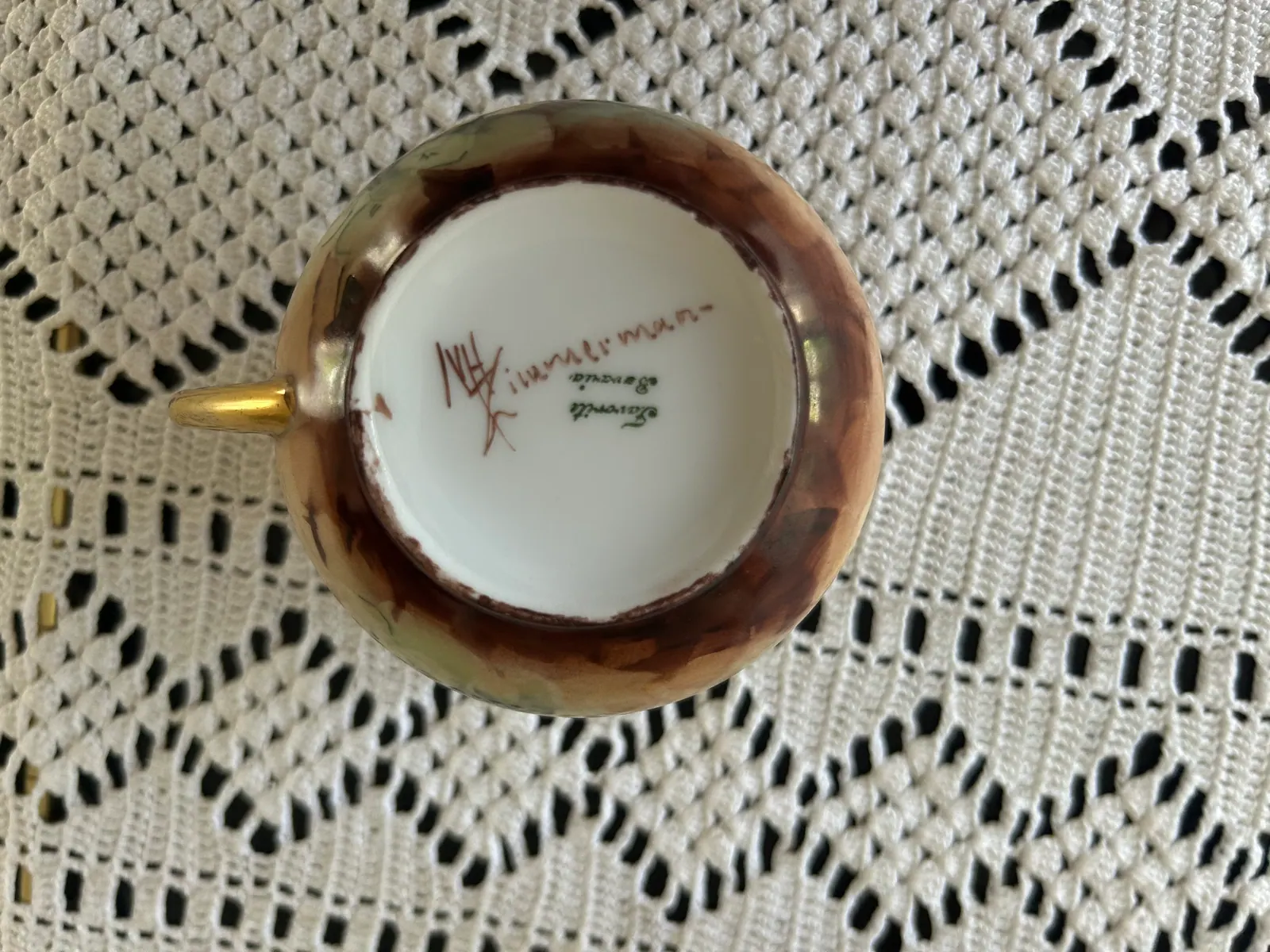 Hand-Painted Bavaria Floral Tea Service thumbnail 15